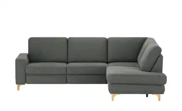 Max Schelling Ecksofa Maximum Plus Graphit rechts ohne Winkel geölt