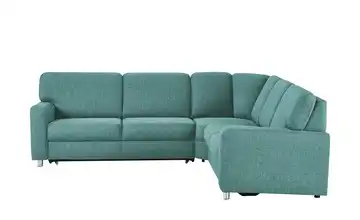 smart Ecksofa Valencia Petrol rechts Erweiterte Funktion Armlehne A1