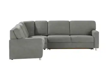 smart Ecksofa Valencia Hellgrau links Erweiterte Funktion Armlehne A1