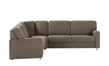 smart Ecksofa Valencia Schlamm links ohne Armlehne A1