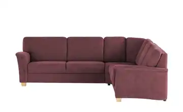 smart Ecksofa Valencia Bordeauxrot Armlehne A2 rechts ohne