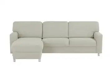 smart Ecksofa Valencia links Silbergrau Armlehne A1 ohne