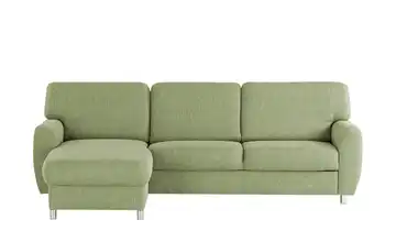 smart Ecksofa Valencia links Grün Armlehne A4 ohne