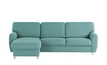 smart Ecksofa Valencia Petrol Armlehne A4 links ohne