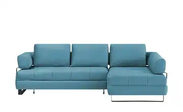 Twist Ecksofa Havana Türkis rechts Erweiterte Funktion