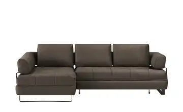 Twist Ecksofa Havana Braun links Erweiterte Funktion