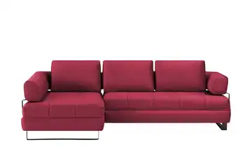 Twist Ecksofa Havana Rot links ohne