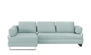 Twist Ecksofa Havana Rauchblau links ohne