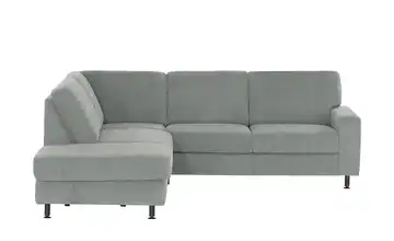 Kollektion Kraft Ecksofa Jana Hellgrau links ohne