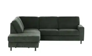 Kollektion Kraft Ecksofa Jana Dunkelgrau links ohne