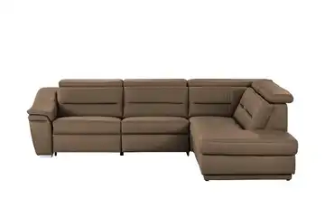 Kollektion Kraft Ecksofa Ivonne Braun rechts Erweiterte Funktion