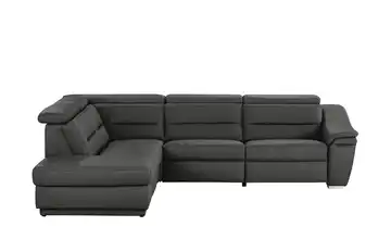 Kollektion Kraft Ecksofa Ivonne Schwarz links ohne