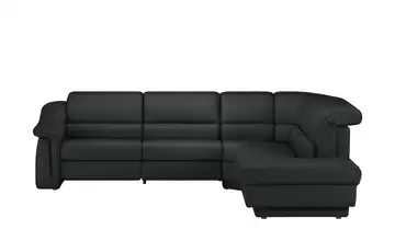 himolla Ecksofa 1301 Schwarz rechts Grundfunktion