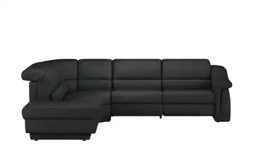 himolla Ecksofa 1301 Schwarz links Grundfunktion