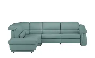 himolla Ecksofa 1301 Hellblau links Grundfunktion