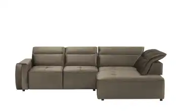 Twist Ecksofa Colombo Schlamm rechts Erweiterte Funktion