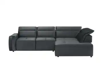 Twist Ecksofa Colombo rechts Schwarz Erweiterte Funktion