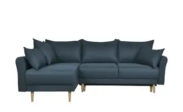 smart Ecksofa Blau links