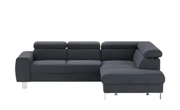 Primo Ecksofa Los Angeles Dunkelblau rechts Grundfunktion