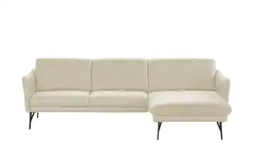 himolla Ecksofa Leder 1928 rechts Beige