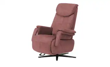 Polstermöbel Oelsa TV-Sessel mit elektrischer Relaxfunktion Mambo Burgund (Weinrot)