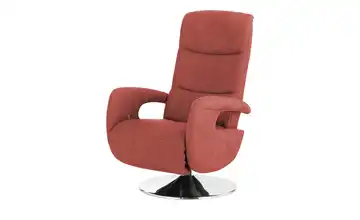Kollektion Kraft Sessel mit Relaxfunktion Franzi-S Rubin (Orange-Rot)