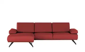 SOHO Ecksofa Gemma Rot links Leder