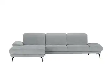 Kollektion Kraft Ecksofa Tessa Grau Erweiterte Funktion links