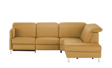 Kollektion Kraft Ecksofa Leon rechts Erweiterte Funktion Curry