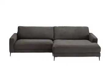 VIVA Cord-Sofa Dopa rechts Dark Grey (Grau)