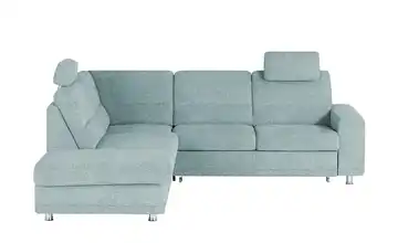 Kollektion Kraft Ecksofa Marc Hellblau links Erweiterte Funktion