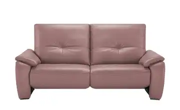 Wohnwert Sofa aus Echtleder Halina Altrosa ohne