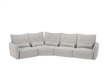 Ecksofa Jeaneva Grau links Grau