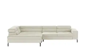 Gallery M Ecksofa Felicia Due Creme links Grundfunktion