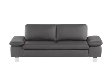 smart Sofa Finola Grau Leder 3,5