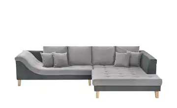 smart Ecksofa Wilma rechts Grau, Anthrazit