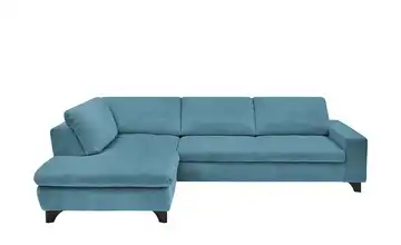 Kollektion Kraft Ecksofa Tamara Petrol links ohne