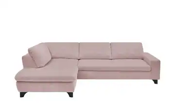 Kollektion Kraft Ecksofa Tamara Rosé links ohne