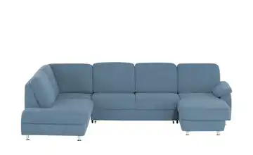 Kollektion Kraft Wohnlandschaft Oliver links Denimblau ohne