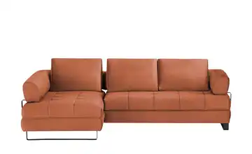 Twist Ecksofa Havana Terra (Orange-Braun) links ohne