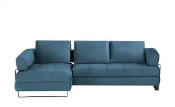 Ecksofa Havana Petrol links ohne