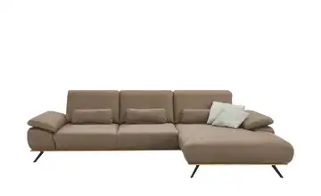 Kollektion Kraft Ecksofa Fiona Braun rechts ohne