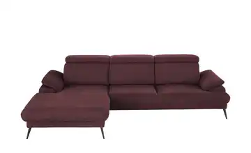 Twist Ecksofa Sicilia Bordeauxrot links