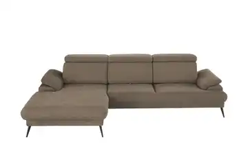 Twist Ecksofa Sicilia Hellbraun links