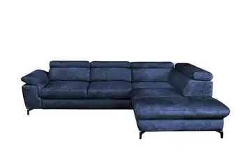 Twist Ecksofa Alegra rechts Erweiterte Funktion Mitternachtsblau