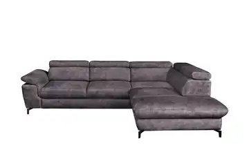 Twist Ecksofa Alegra rechts Grundfunktion Schlamm