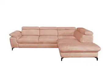 Twist Ecksofa Alegra rechts Grundfunktion Lachs