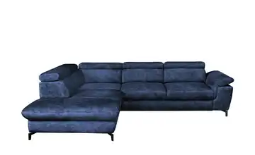 Twist Ecksofa Alegra links Grundfunktion Mitternachtsblau