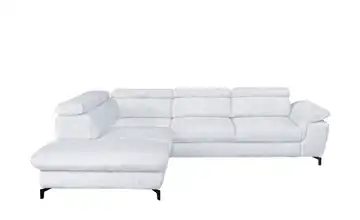 Twist Ecksofa Alegra links Grundfunktion Weiß