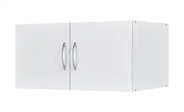 Aufsatz, 2-türig Weiß 80 cm